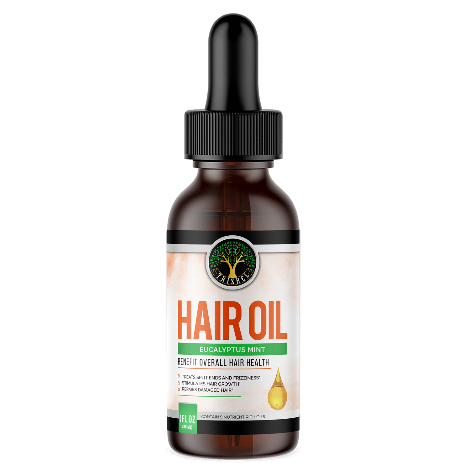 Hair Oil (Eucalyptus Mint) 1oz